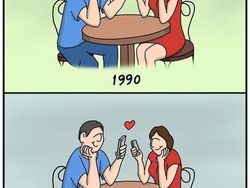 Ilustrasi Menohok Beda Kehidupan Dulu dan Sekarang