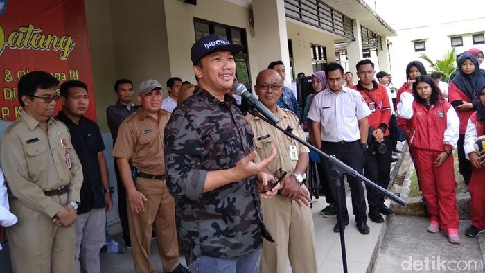 Menpora Imam Nahrawi (Suriyatman/detikSport) Menpora Imam Nahrawi (Suriyatman/detikSport)