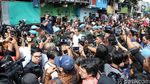 Potret Pidato Kemenangan Jokowi di Kampung Deret