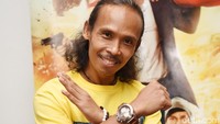 Jika tampil dalam film, Yayan sukses memerankan tokoh yang bengis dan kejam. Pool/Noel/detikFoto.