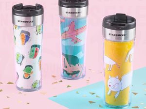 Ada 3 Tumbler Keren Rancangan Desainer Difabel di Gerai Kopi Ini