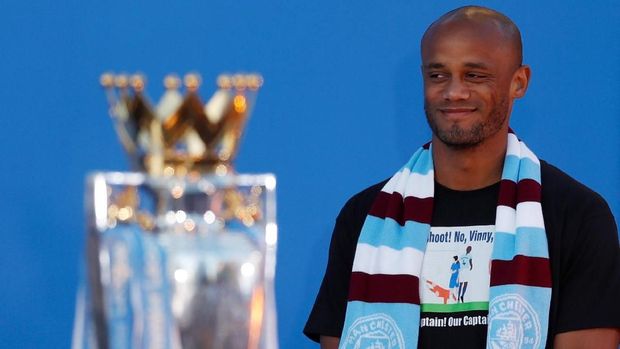 Vincent Kompany tidak percaya diri bergabung dengan Arsenal.