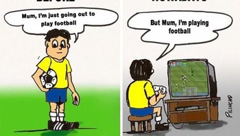 Main bola kini bisa di komputer. (Foto: justsomethingcreative)