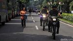 Polisi Jaga Ketat Seputaran Gedung KPU Hingga Bundaran HI