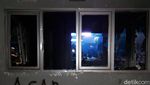Pospol Sarinah Rusak Dibakar Massa