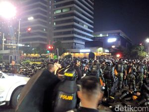 Tanah Abang Mulai Kondusif, TNI-Polri ke Bawaslu