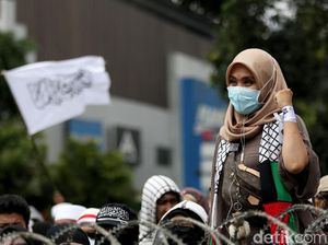 Massa Aksi 22 Mei Mulai Padati Depan Bawaslu
