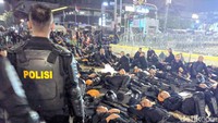 Foto: Aparat keamanan di Bawaslu (Jefrie/detikcom)