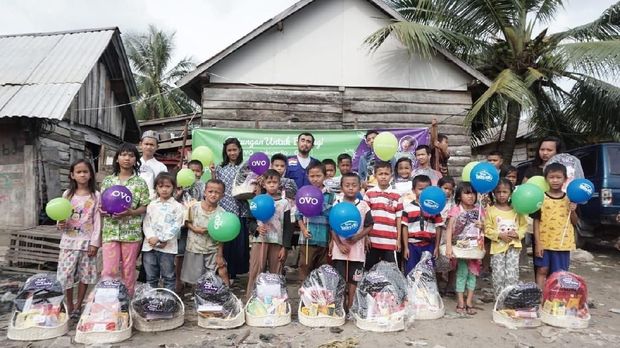 Donasi Rp 4 M 'Patungan untuk Berbagi' Disalurkan Serentak di 8 Kota