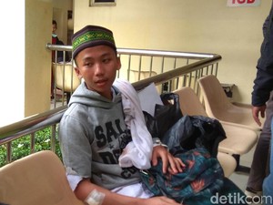 Cerita Korban Ricuh di Tanah Abang: Niat Menolong Malah Kena Molotov