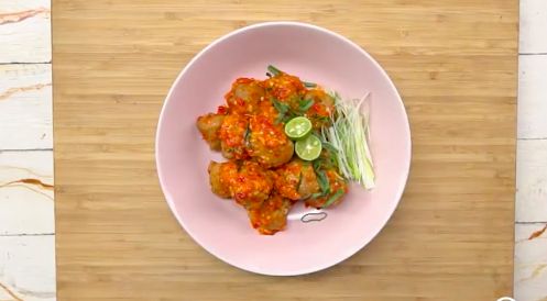 Pentol oseng pedas