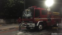 Foto: Tak ada massa yang tampak yang tampak di lokasi. (Ibnu-detikcom)