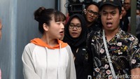 Dalam kesempatan itu Haruka berbagi cerita soal masa kecilnya. Pool/Noel/detikFoto.
