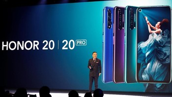 Baik Honor 20 Pro dan Honor 20 mengusung 4 kamera belakang. Foto: Reuters