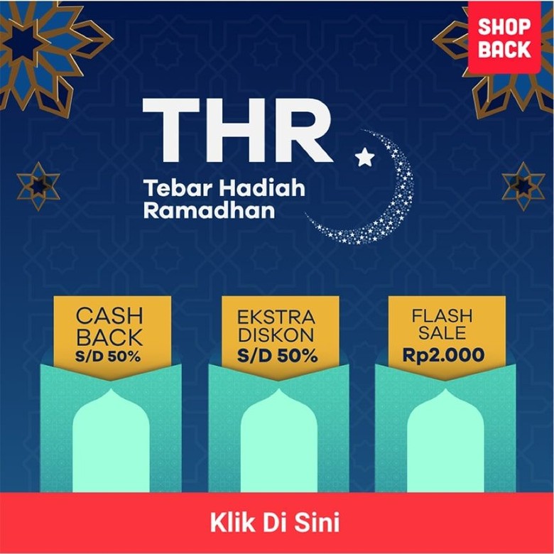 ShopBack Tebar Promo dan CashBack Hingga 50% Tanpa Batas ShopBack Tebar Promo dan CashBack Hingga 50% Tanpa Batas