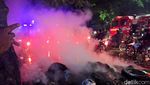 Foto: Rentetan Dini Hari Mencekam di Tanah Abang