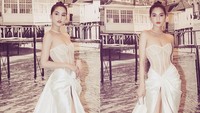 Model berusia 29 tahun itu memang kerap tampil seksi dengan busana yang agak terbuka. Dok. Instagram/ngoctrinh89