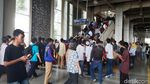 KRL Tak Sampai Palmerah dan Tanah Abang, Stasiun Kebayoran Padat