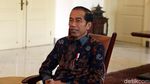 Kompak Berbatik, Jokowi dan AHY Bertemu di Istana Bogor