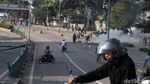 Sisa-sisa Bentrokan di Blok A Tanah Abang