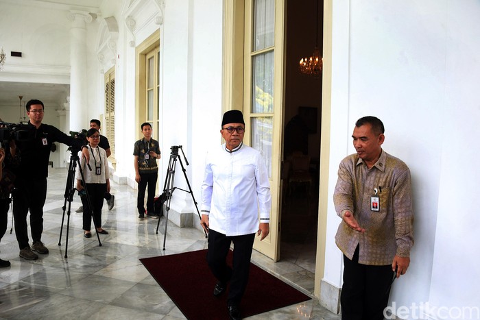 Sambangi Istana Bogor, Zulkifli Hasan Temui Jokowi