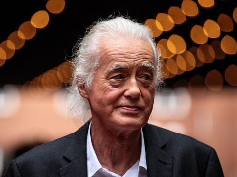 LONDON, ENGLAND - MAY 29: British musician Jimmy Page arrives for a Kensington and Chelsea Town Hall for a planning meeting on May 29, 2018 in London, England. British singer Robbie Williams has been in a four year dispute with his neighbours including Led Zeppelin guitarist Jimmy Page over plans to build a basement extension at his multimillion pound home. A formal decision on the proposal is expected to be made by the council at a planning meeting at Kensington and Chelsea Town Hall this evening. (Photo by Jack Taylor/Getty Images)