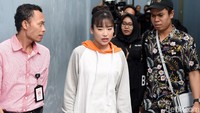 Haruka Nakagawa saat ditemui di studio Trans TV, Kapten Tendean, Jakarta Selatan pada Selasa (21/5). Pool/Noel/detikFoto.