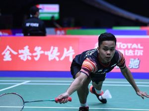 Kontrak Belum Jelas, Anthony Tanpa Sponsor di Indonesia Terbuka?