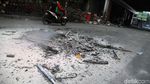 Sisa-sisa Bentrokan di Blok A Tanah Abang