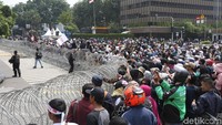 Suasana terkini di Jl MH THamrin.