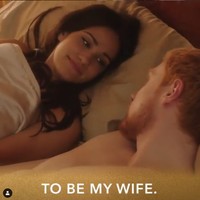 Tiffany Smith dipilih berperan sebagai Meghan Markle karena memiliki garis wajah yang serupa dengan Duchess of Sussex itu. Mulai dari mata sampai senyumannya yang mirip dengan istri Pangeran Harry itu.  Foto: Instagram @tiffany_smith