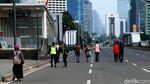 Begini Potret Perkantoran di Sekitar Bawaslu yang Tutup
