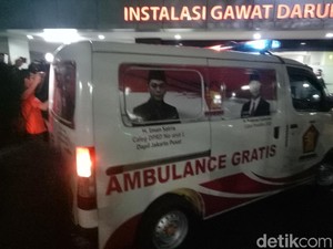 Ambulans PMI hingga Gerindra Antar Korban Rusuh ke RS Tarakan