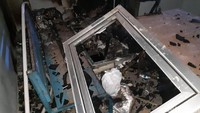 Begini kondisi di bagian dalam Pospol Sarinah.