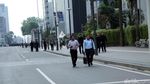 Begini Potret Perkantoran di Sekitar Bawaslu yang Tutup