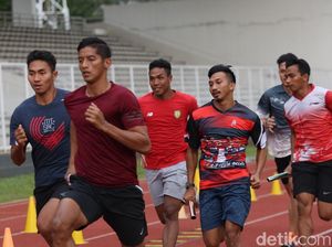 Kantongi Tiket Olimpiade 2020, Zohri Bagi-Bagi Takjil di Kawasan GBK