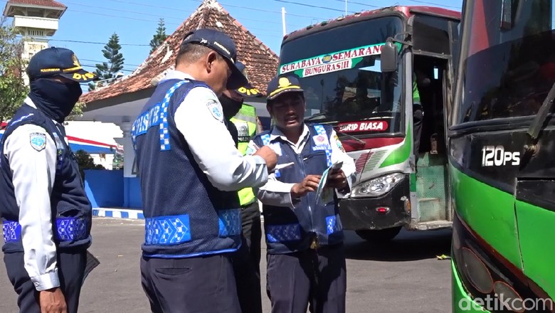 Jelang Arus Mudik, Bus di Rembang Dicek Kelayakannya Jelang Arus Mudik, Bus di Rembang Dicek Kelayakannya