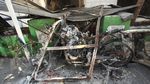 Kondisi Pos Polisi Sabang Pasca Dibakar
