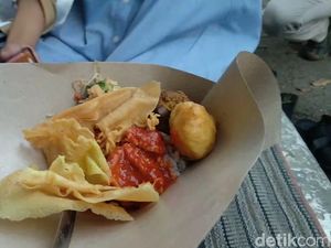 Uenak Poll! Berbuka Puasa Dengan Nasi Boran Berlauk Ikan Sili