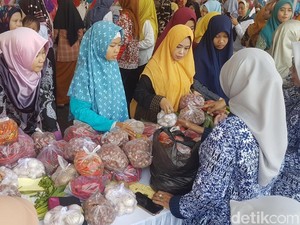 Bazar Murah Digelar di Banten, Bawang Putih Dijual Rp 30.000/Kg