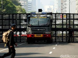 Video Potret Pengamanan Berlapis TNI-Polri di Gedung MK