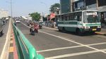 Penampakan Jalan Jatibaru Tanah Abang Normal dan Kondusif