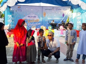 Hadir untuk Negeri, Antam Beri Bingkisan untuk 1.000 Anak Yatim