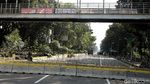 Jalan Merdeka Barat Ditutup Jelang Gugatan BPN ke MK