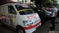 Saat ini mobil ambulans tersebut diamankan di Polda Metro Jaya.