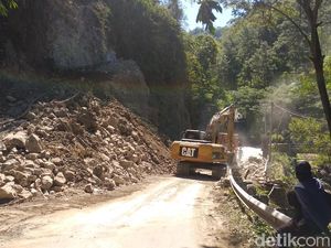 Agar Mudik Lancar, Proyek di Jalur Pacitan-Ponorogo Disetop H-7