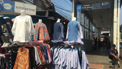 Geliat PKL di Tanah Abang Usai Aksi 22 Mei