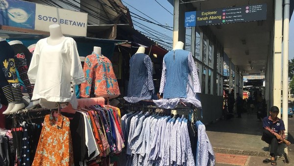 Geliat PKL di Tanah Abang Usai Aksi 22 Mei