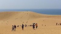 Inilah Gurun pasir Tottori di Kota Tottori, Jepang. Gurun pasir yang indah serasa di Timur Tengah saja (iStock)