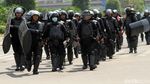 Kawat Berduri Masih Hiasi Depan Gedung Bawaslu